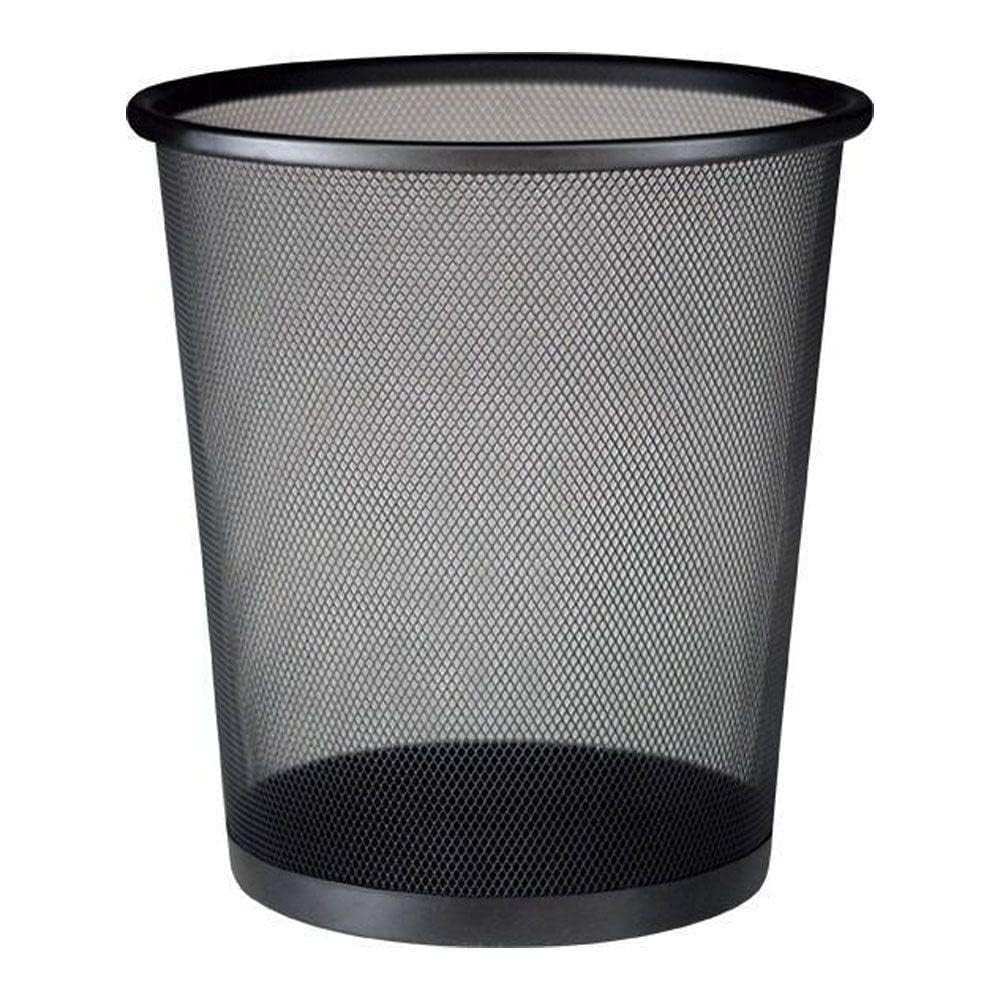 Lixeira Preta 10 Litros Aramada – Elegante, Resistente e Versátil para Casa e Escritório