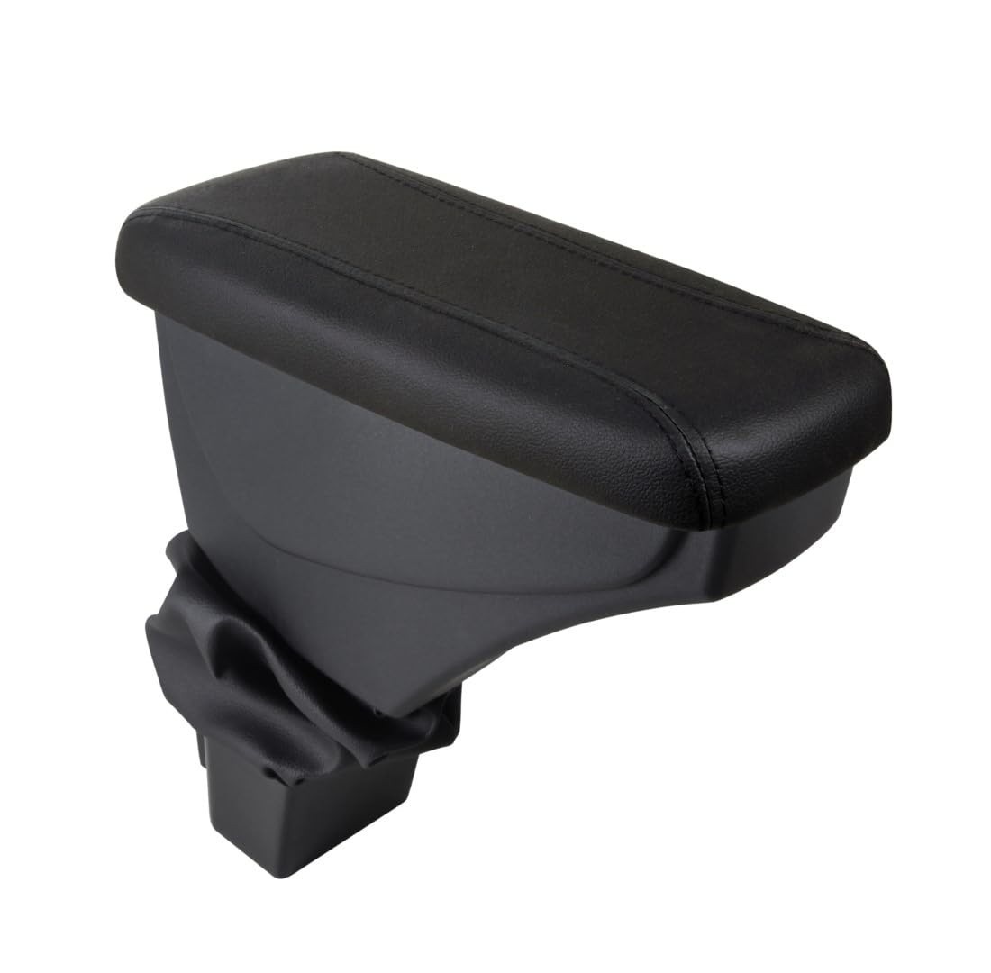 Apoio de Braço Premium Courvin Preto para Honda City (2015 em diante) - Conforto e Estilo