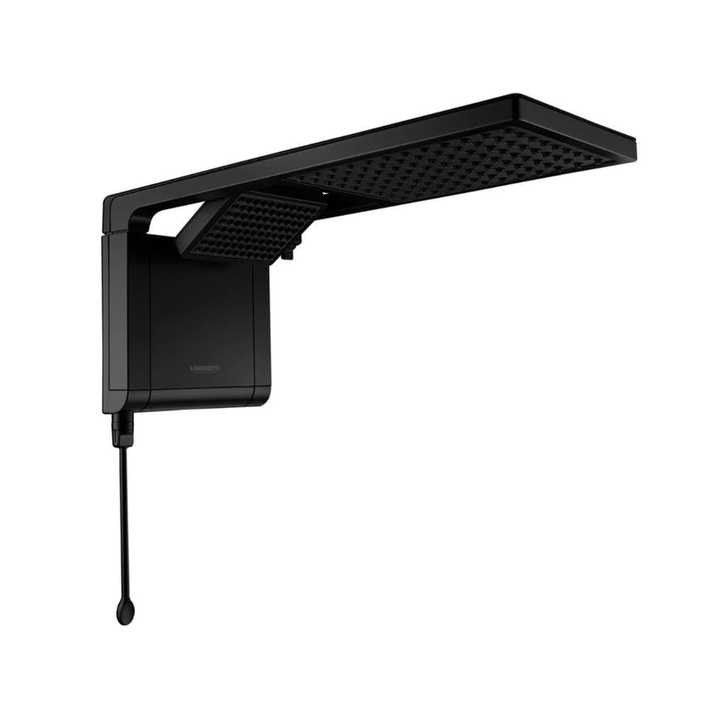 Chuveiro Acqua Duo Preto Fosco 6800W Lorenzetti 220V - Banho Personalizado com Estilo