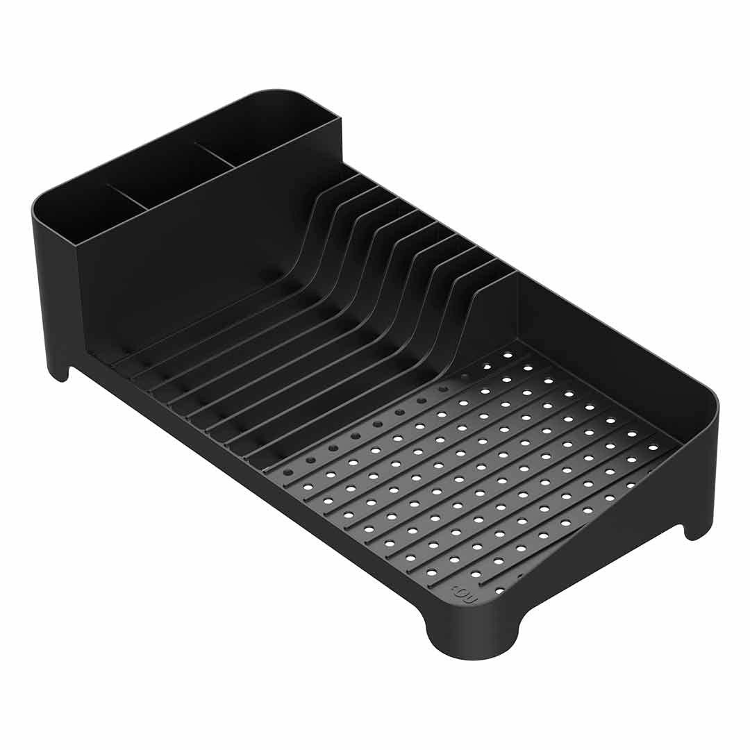 Escorredor de Louças Compact Preto Trium - Design Moderno e Espaço Otimizado