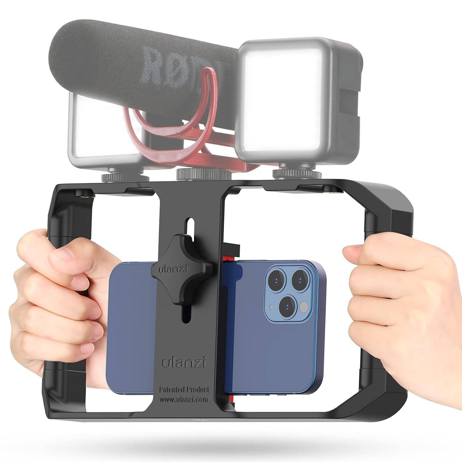 ULANZI U-Rig PRO Preto: Estabilizador Profissional para Vídeos Incríveis