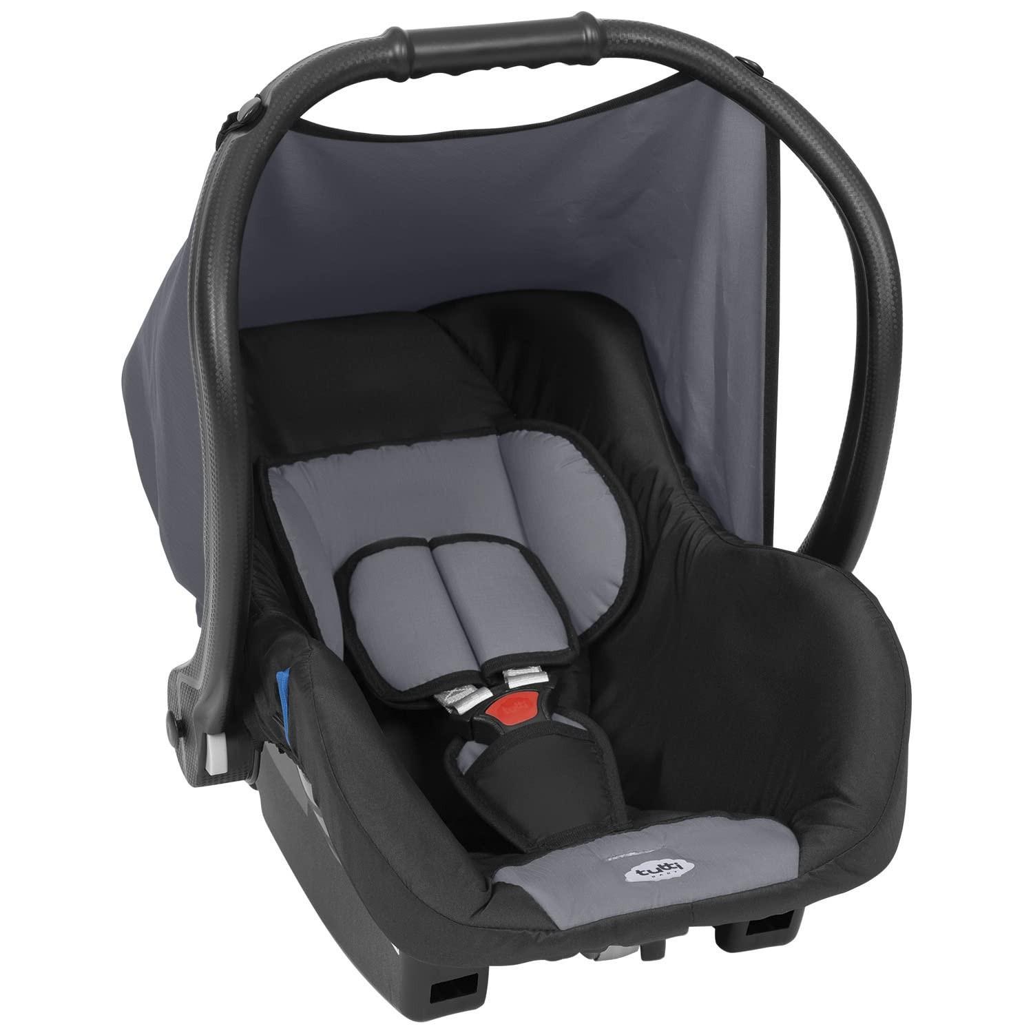 Bebê Conforto Evo Preto/Cinza - Segurança e Conforto para Seu Bebê