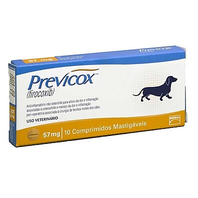 Previcox 57mg: Alívio Rápido para Dor e Inflamação em Cães