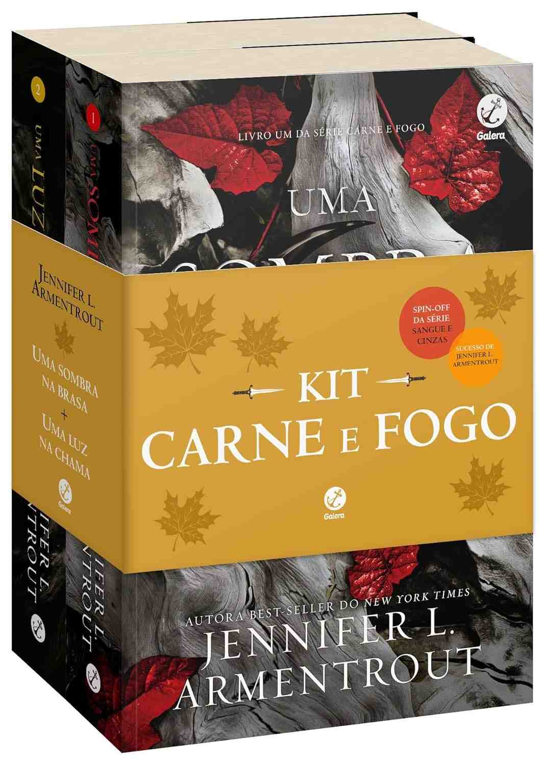 Kit Carne e Fogo: Os 2 Primeiros Livros de Jennifer L. Armentrout - Saga Imperdível!