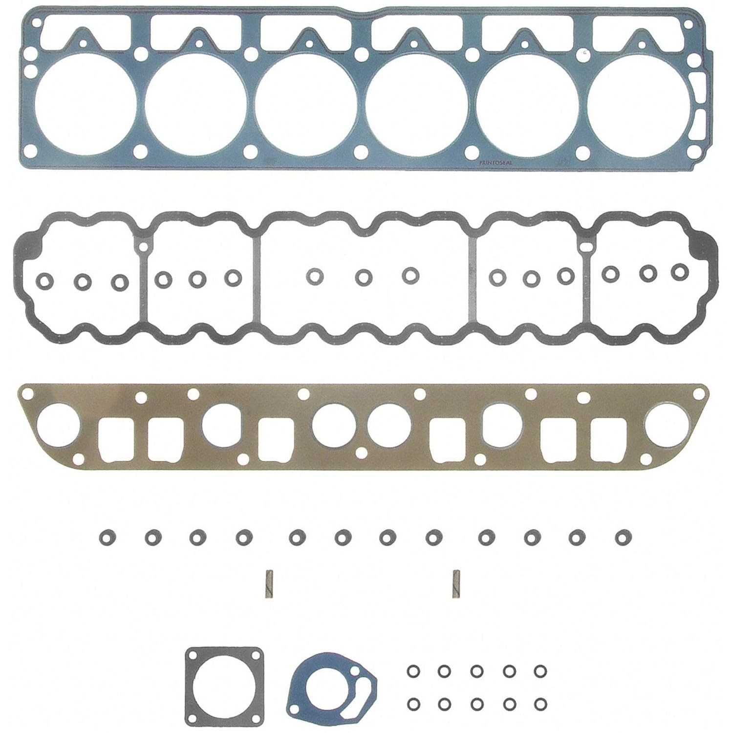 Conjunto de Juntas de Cabeçote FEL-PRO HS 9076 PT-3: Vedação Superior para Seu Motor