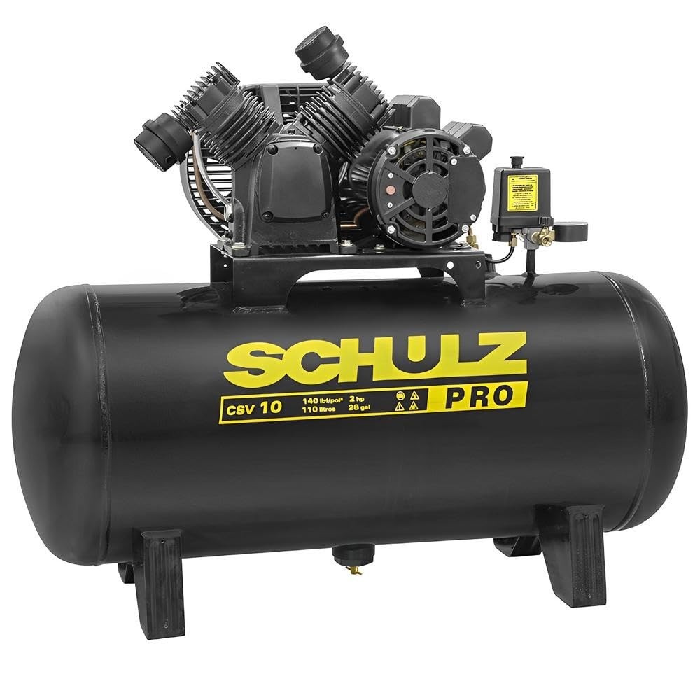 Compressor de Ar Schulz Pro CSV 10/110: Potência e Eficiência para Seu Trabalho | 220V