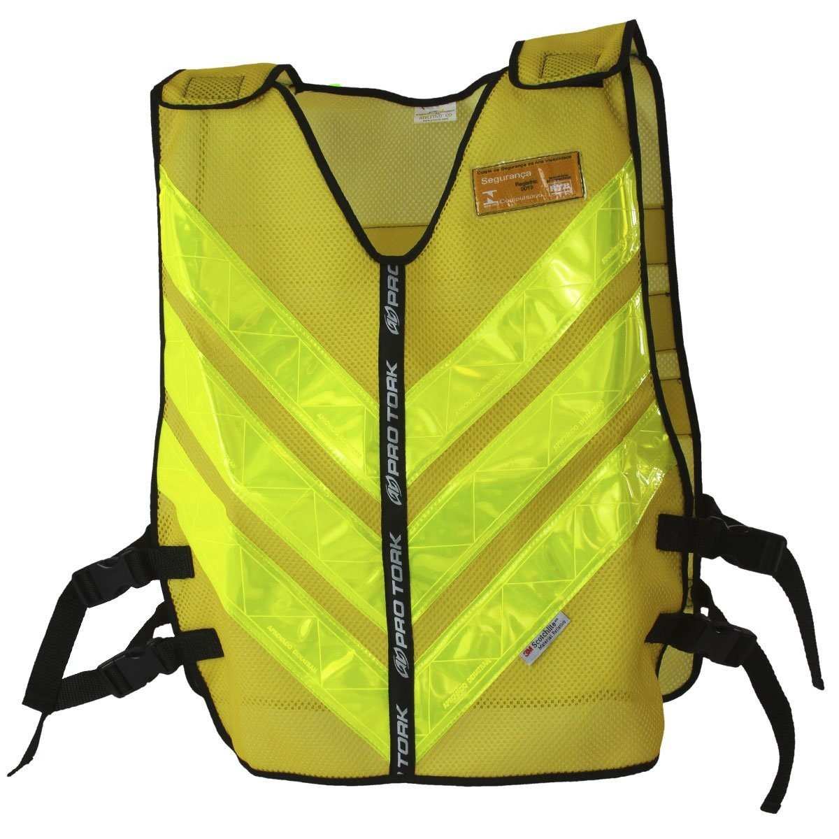 Colete Motoboy Pro Tork Refletivo GG Amarelo: Segurança e Visibilidade para Seu Trabalho