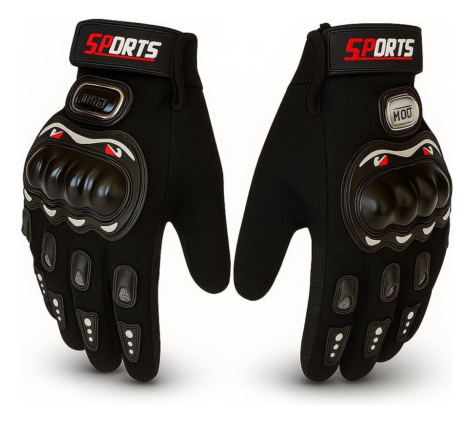 Luva de Motoqueiro Profissional: Proteção Antiderrapante e Conforto para Motoboys