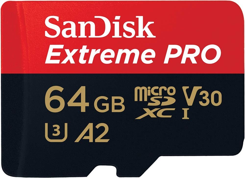 Cartão SanDisk Extreme PRO 64GB microSDXC UHS-I: Velocidade e Desempenho para Seus Projetos