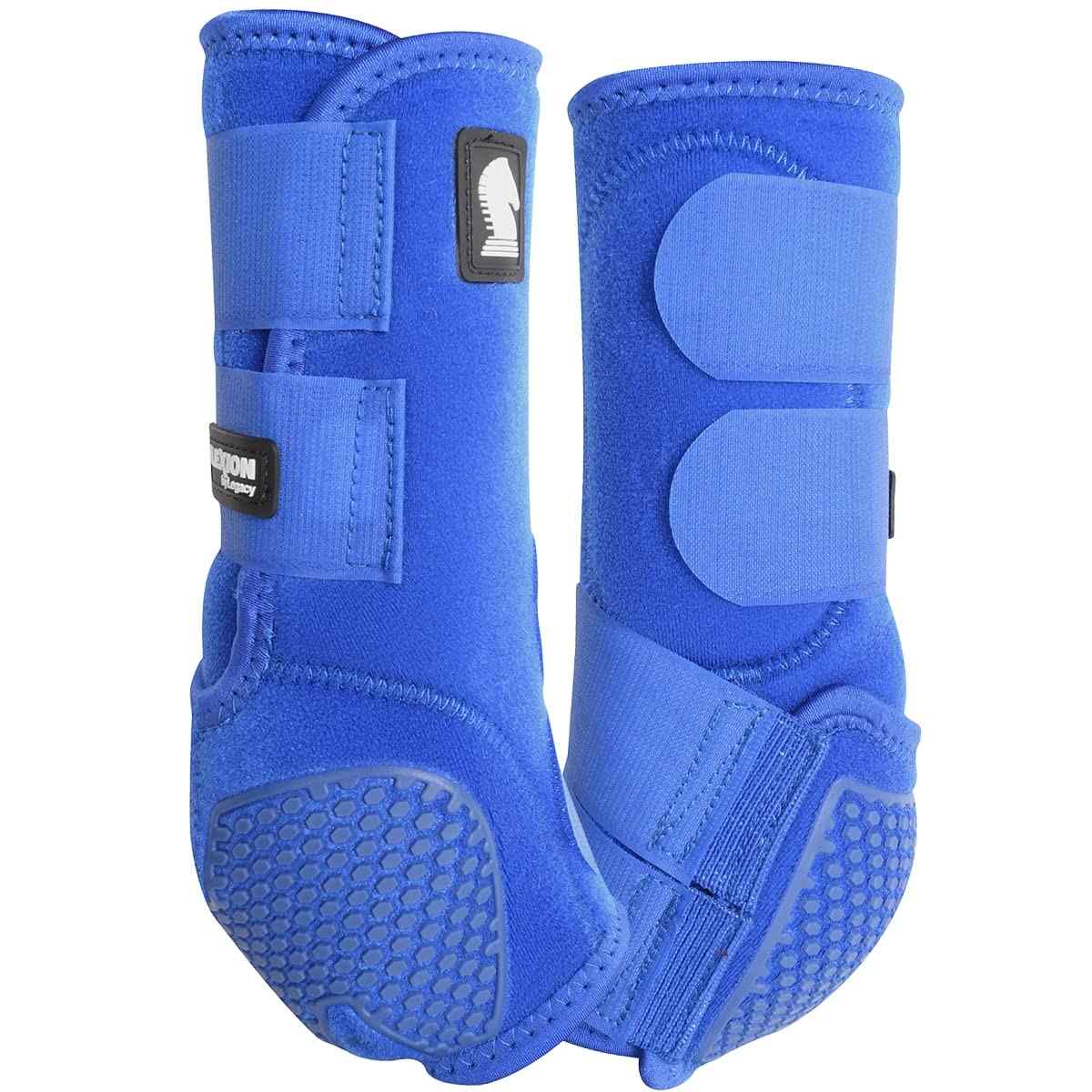 Botas de Tala Equine Flexion Hind Small Azul - Proteção e Conforto para seu Cavalo