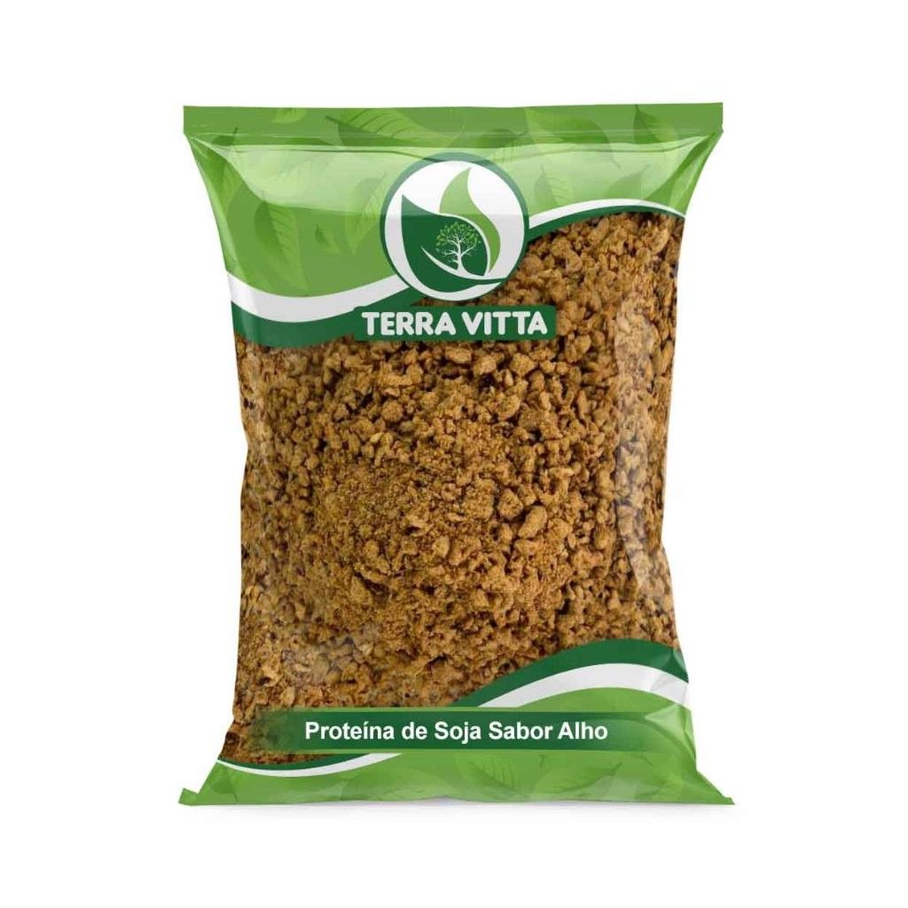 Proteína de Soja Alho 1Kg: Sabor e Saúde!