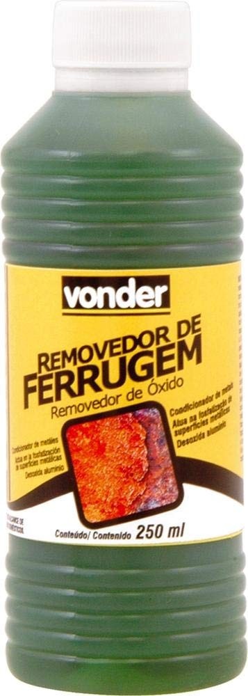 Removedor de Ferrugem Vonder 250ml: Restaure e Proteja Seus Acessórios!