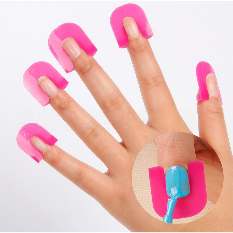Protetor de Unhas Francesinha: 26 Peças!