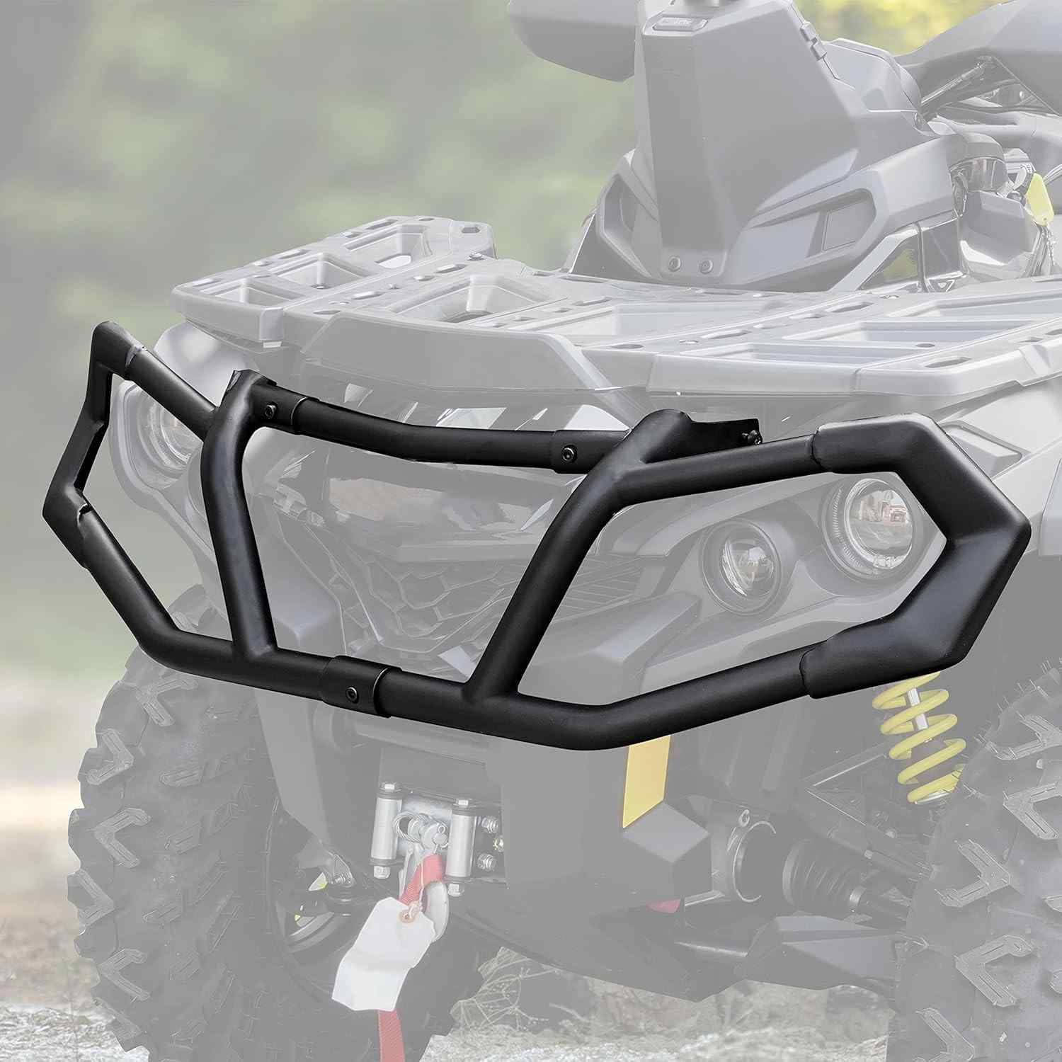 Protetor de Para-choque Dianteiro SAUTVS XT para Can-Am Outlander G2 (2012-2025) - Aço Reforçado