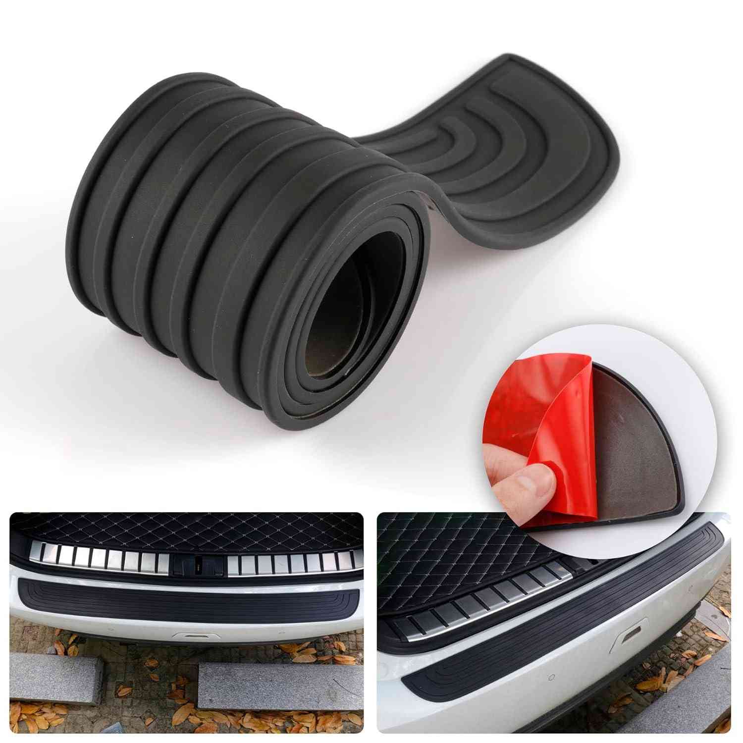 Protetor de Para-choque Traseiro SINGARO Universal 84cm - Proteção Anti-Risco para seu Carro