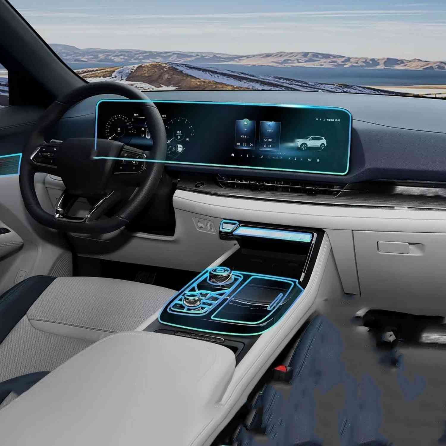 Película Protetora TPU para Ford Territory Equator 2024-2025: Proteção Premium e Transparência Impecável