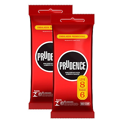 Prudence Leve: Kit 8 Preservativos +2 Grátis