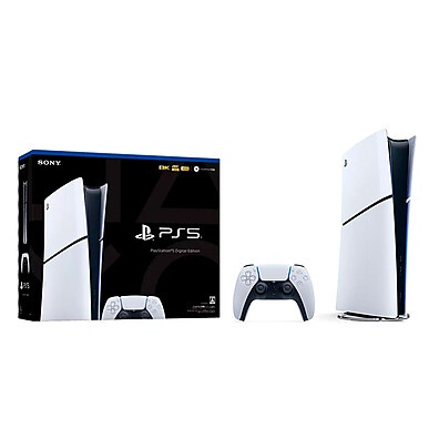 PS5 Slim Digital: Jogue Mais, Espaço de 1TB!
