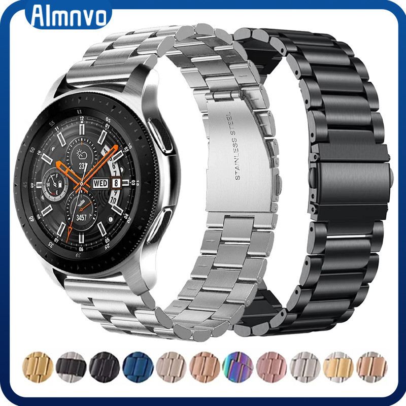 Pulseira Aço Inox: Upgrade p/ Galaxy Watch, Garmin e +