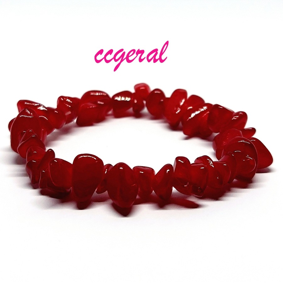 Pulseira Ágata Vermelha: Energia e Estilo