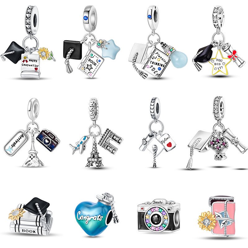 Pulseira Coruja Colorida S925 – Jóia Única de Formatura