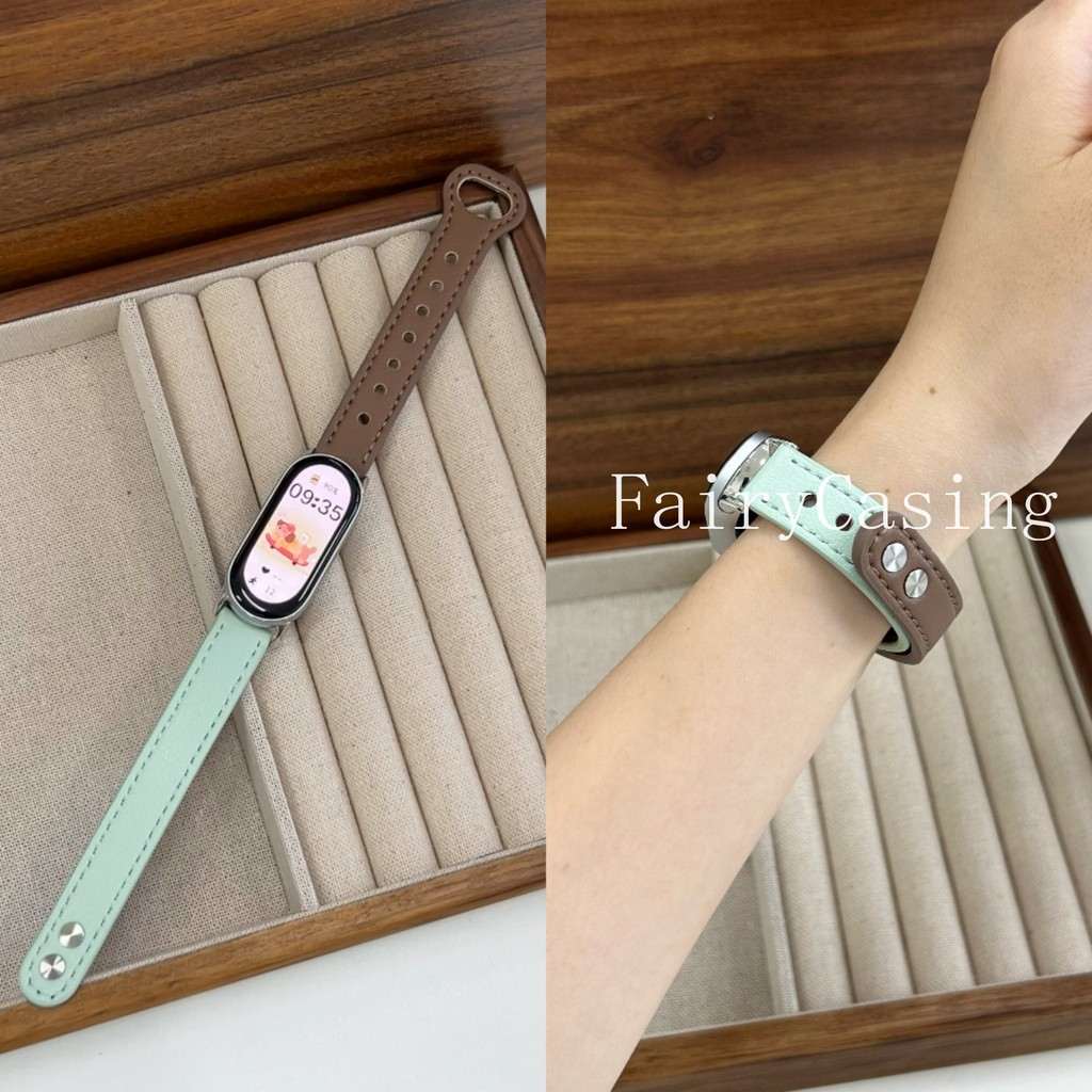 Pulseira Couro Fina: Miband 10 a 3 com Estilo