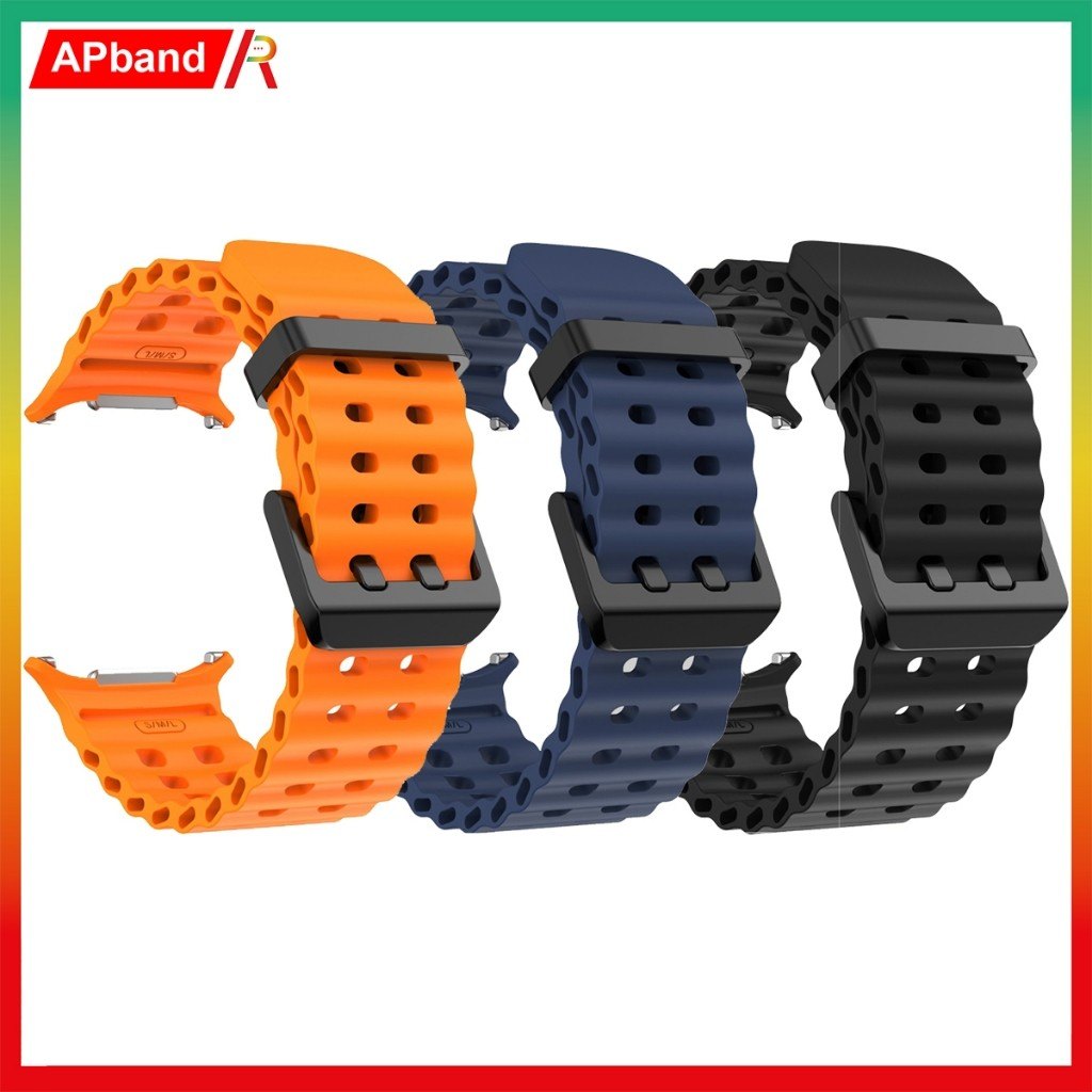 Pulseira de Silicone para Samsung Galaxy Watch 7 Ultra 47mm – Proteção Total e Estilo
