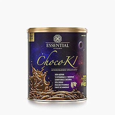 ChocoKi 300g: Cacau Puro 100% Sem Açúcar | Essential Nutrition