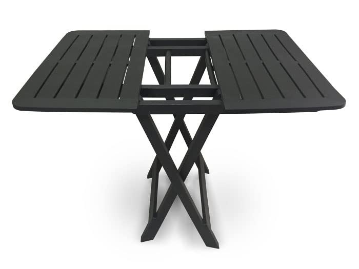 Mesa Quadrada Dobrável Arqplast 80x72cm - Prática e Resistente para Casa e Comércio