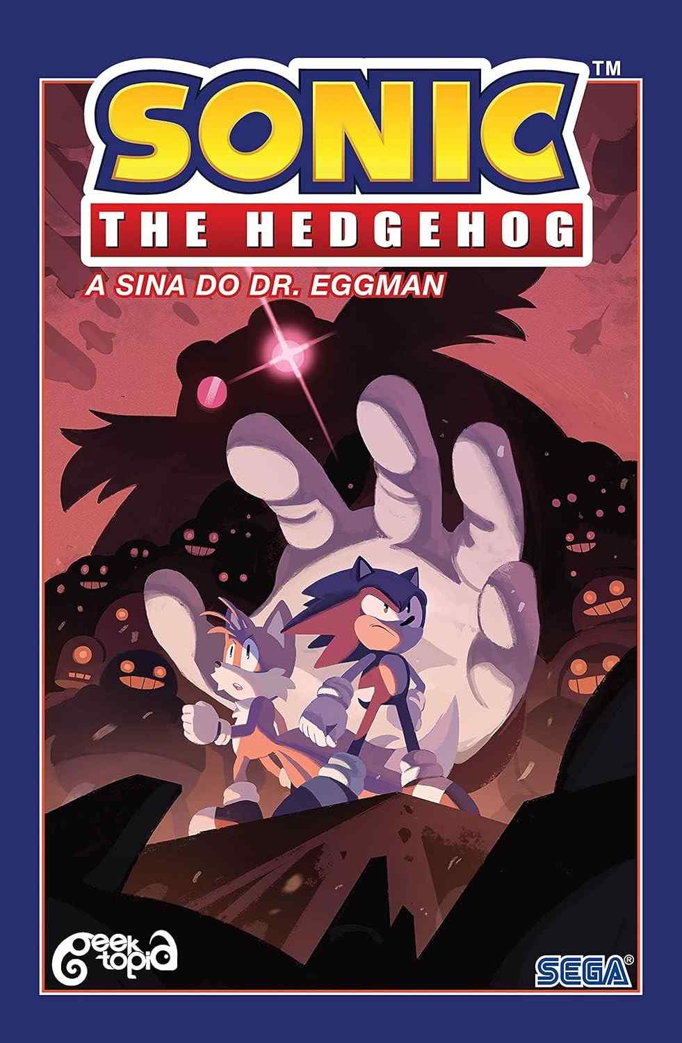 Sonic The Hedgehog Volume 2: A Sombria Sombra do Dr. Eggman em Quadrinhos!