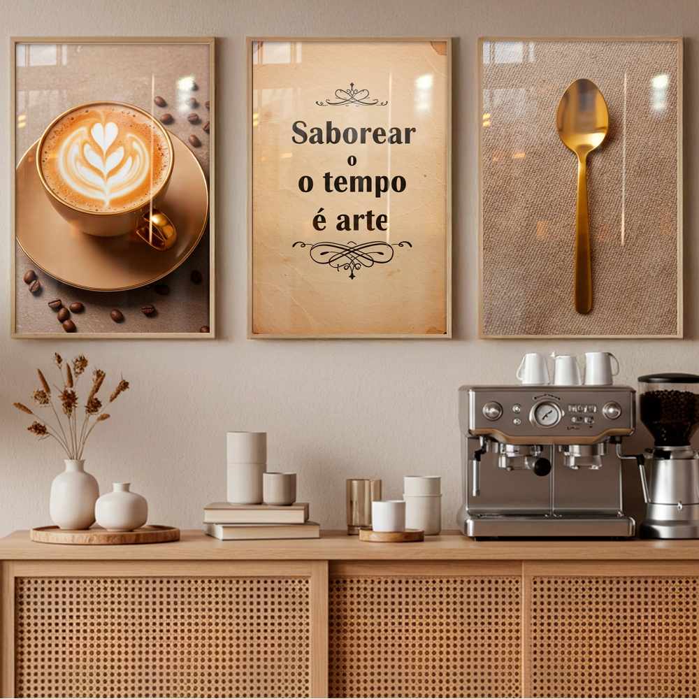 Quadro Café Xícara Amor: Toque Moderno!