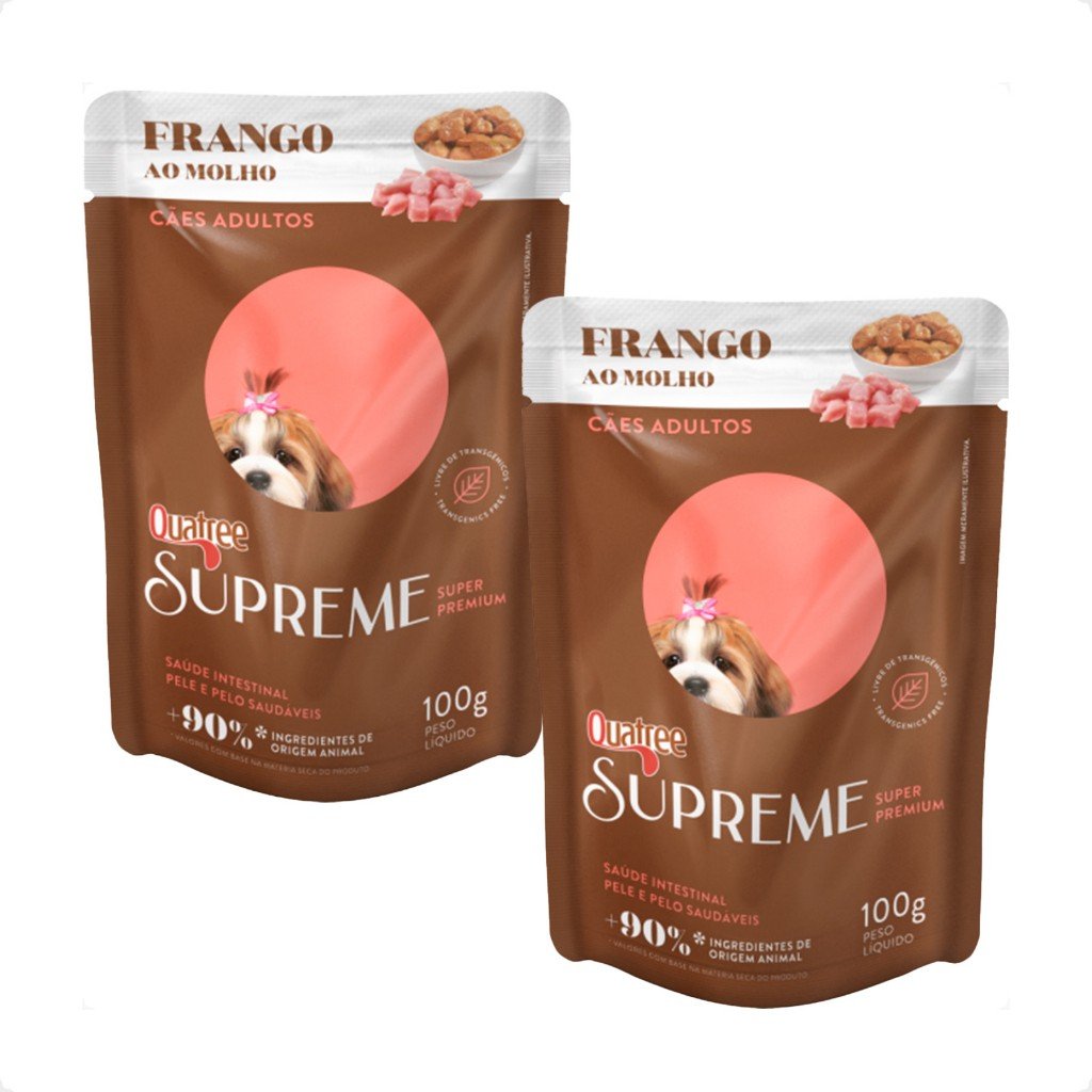 Quatree Supreme Sachê: Nutrição Premium para Cães!