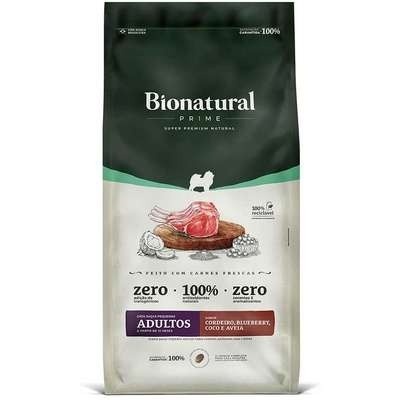 Ração Bionatural Prime Cães Pequenos Cordeiro 10,1kg: Alimentação Natural e Saudável