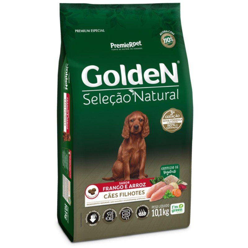Ração Golden Filhote Frango e Arroz: Crescimento Saudável!