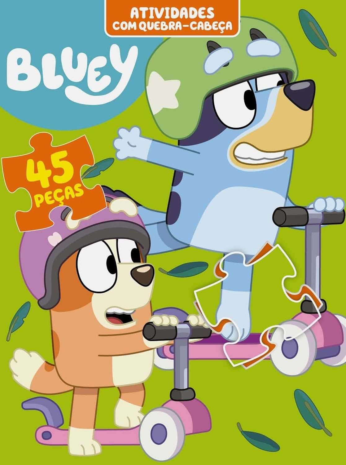 Bluey: Quebra-Cabeças Divertidos para Estimular a Criatividade e o Raciocínio!