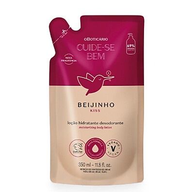 Refil Loção Hidratante Cuide-se Bem: Pele Radiante!