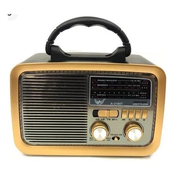 Rádio Retrô Bluetooth: Nostalgia e Modernidade