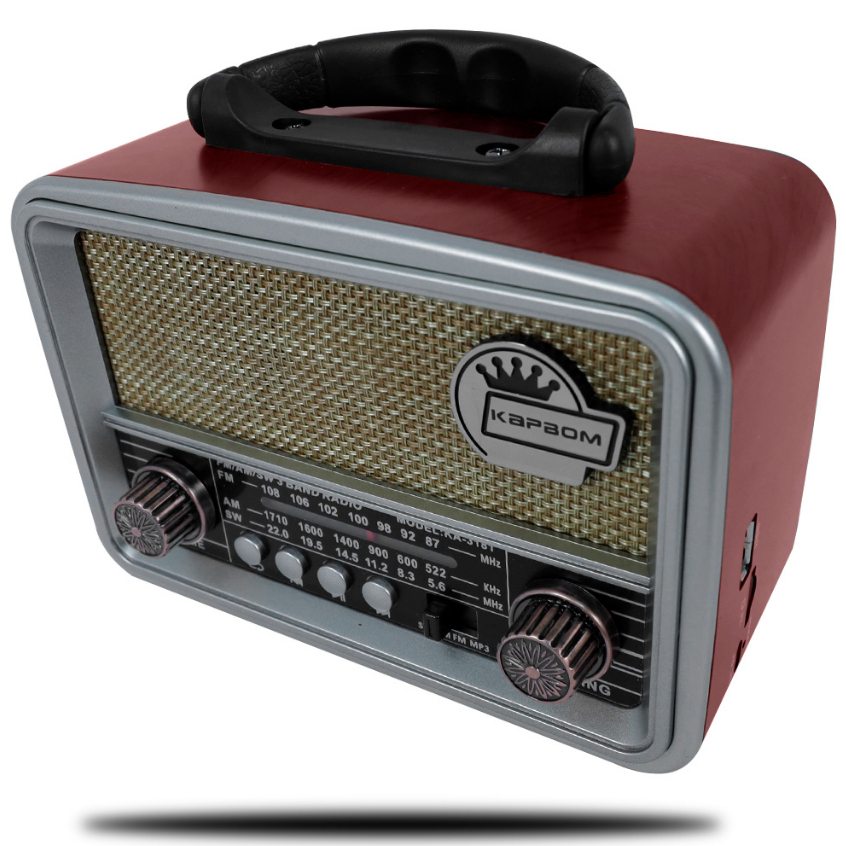 Rádio Vintage Bluetooth KA-3181: Som e Estilo!