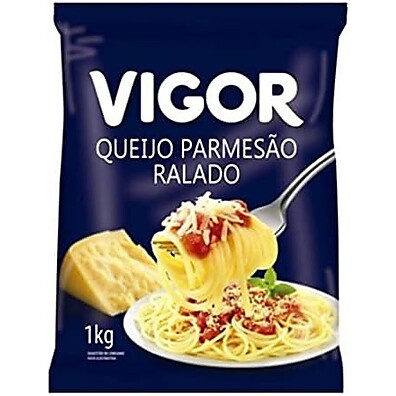 Parmesão Ralado Vigor 1KG: Sabor Autêntico e Praticidade
