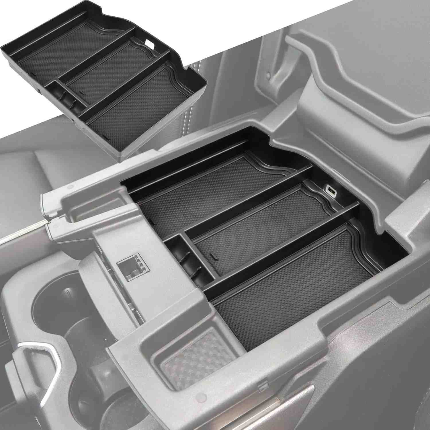Organizador Console Central TACOBRO para Dodge RAM 1500/2500/3500 (2019-2024) - Mantenha Tudo em Ordem!