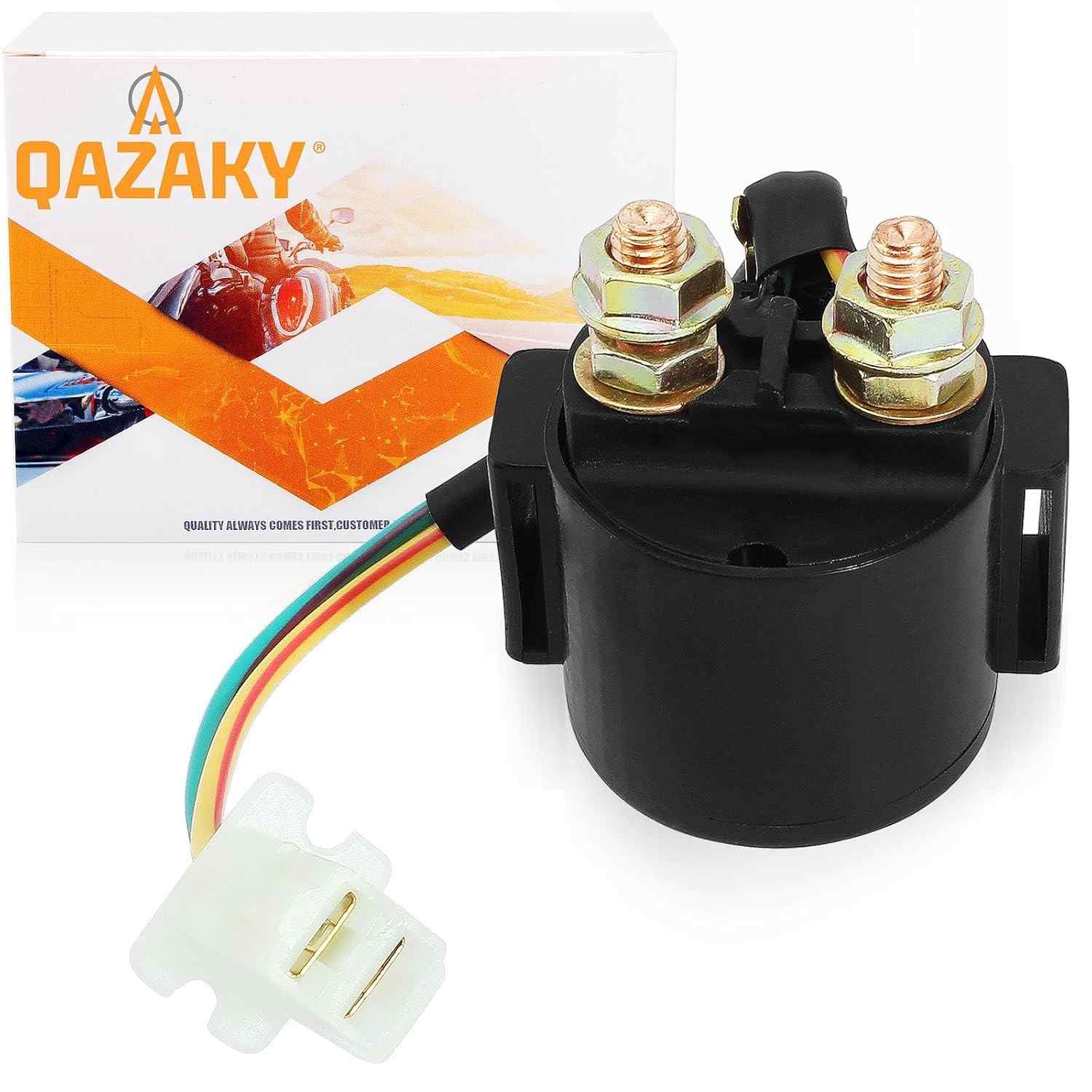 Relé Solenoide de Partida QAZAKY: Reposição Essencial para Yamaha Raptor, Riva e Mais!