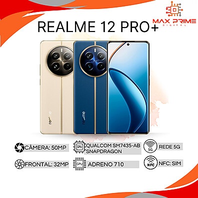 Realme 12 Pro+ 5G: Poder e Imagem!