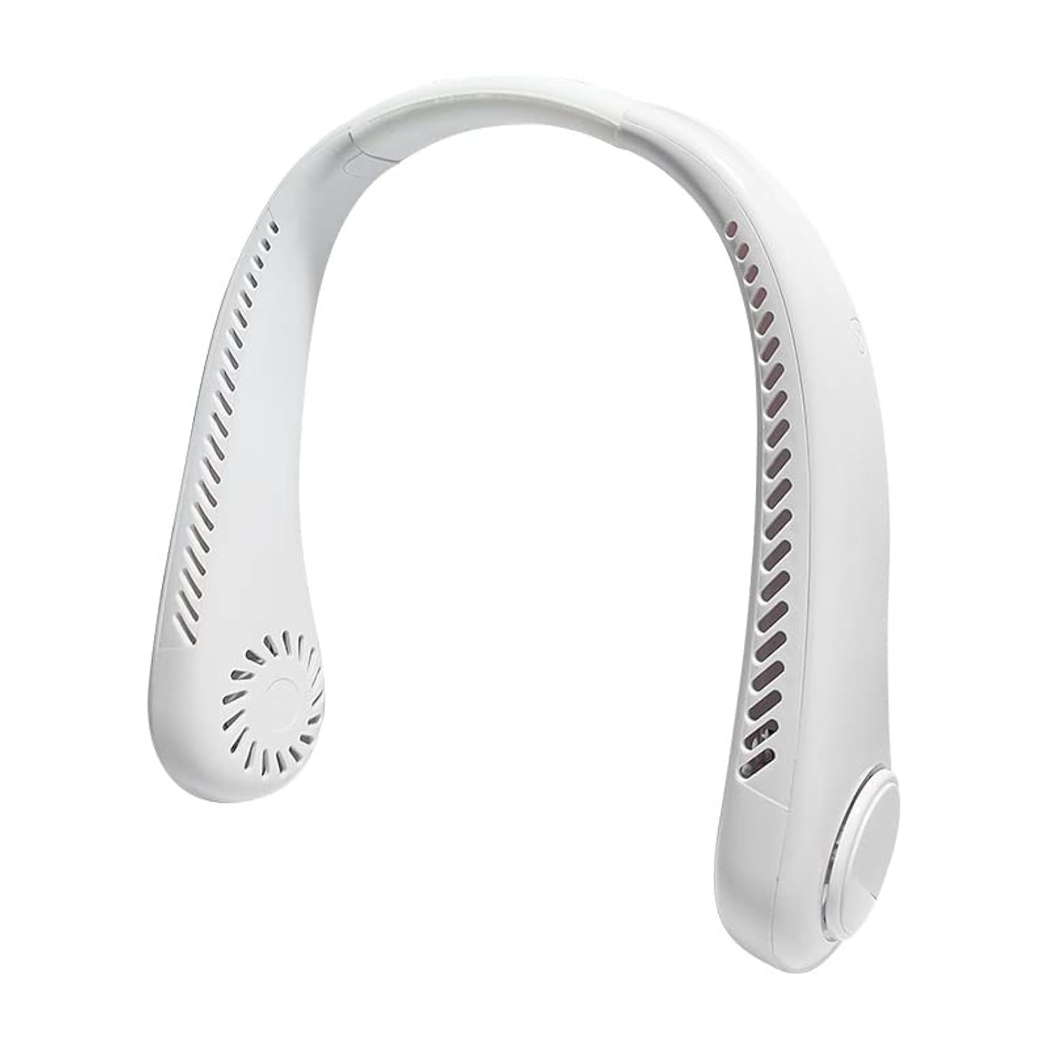 Mini Ventilador de Pescoço Portátil Recarregável 3 Velocidades - Sem Lâminas, 1500mAh, Design Confortável