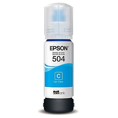 Refil Epson Ecotank Ciano 504: Imprima Até 6000 Páginas!