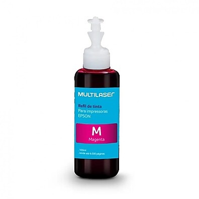 Refil Tinta Epson 100ml Magenta – Alta Qualidade e Economia