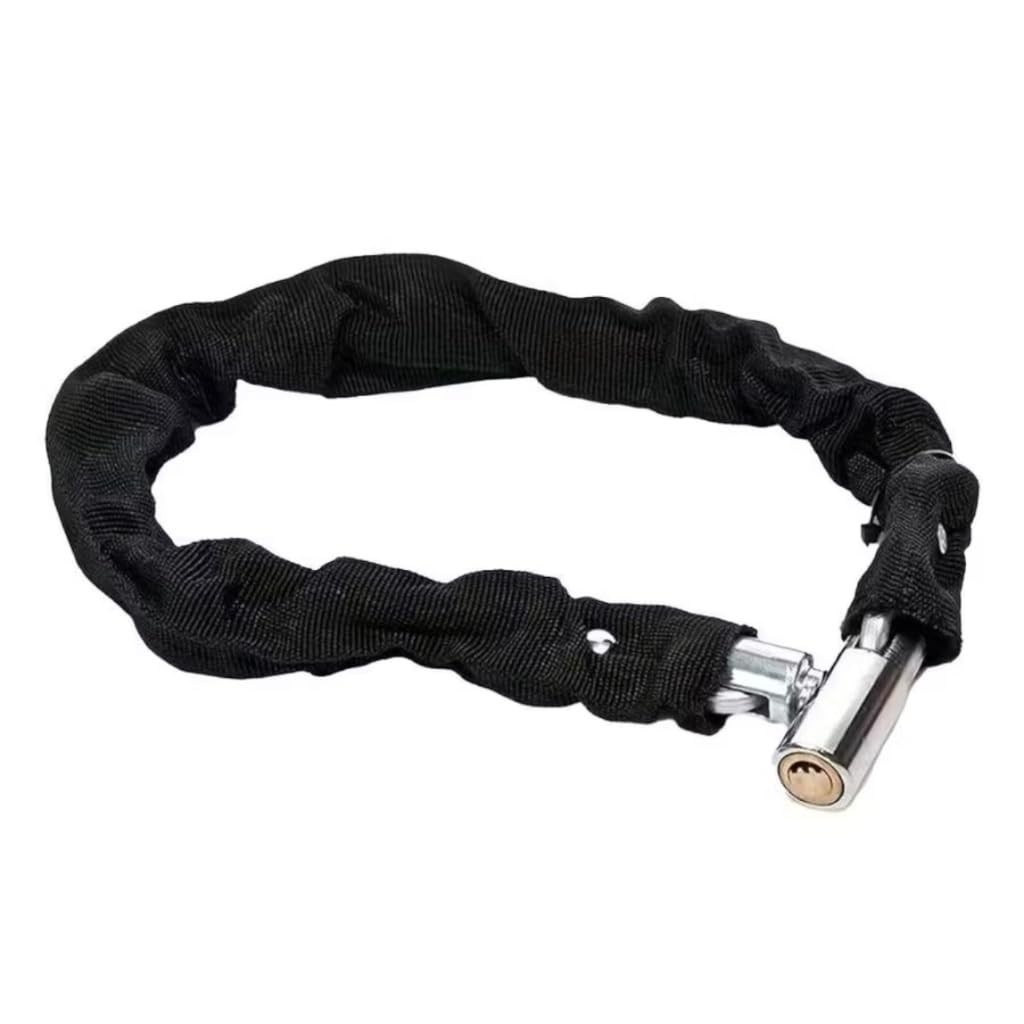 Cadeado Corrente Reforçado para Moto e Bicicleta - 90cm Anti Furto com 2 Chaves