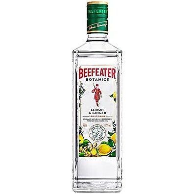 Beefeater Botanics Limão Gengibre: Refrescância Cítrica 750ml