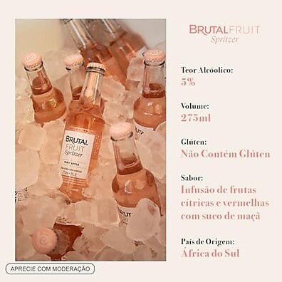 Brutal Fruit Spritzer: Refrescância e Sabor 275ml