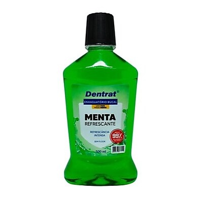 Dentrat 500ml Menta: Higiene Bucal Poderosa e Refrescante