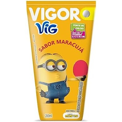 Refresco Vigor Maracujá 200ml: Sabor Tropical Refrescante